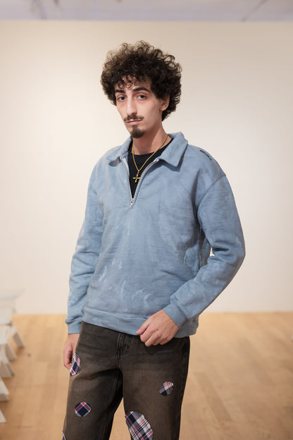 Patchwork Statement Pants